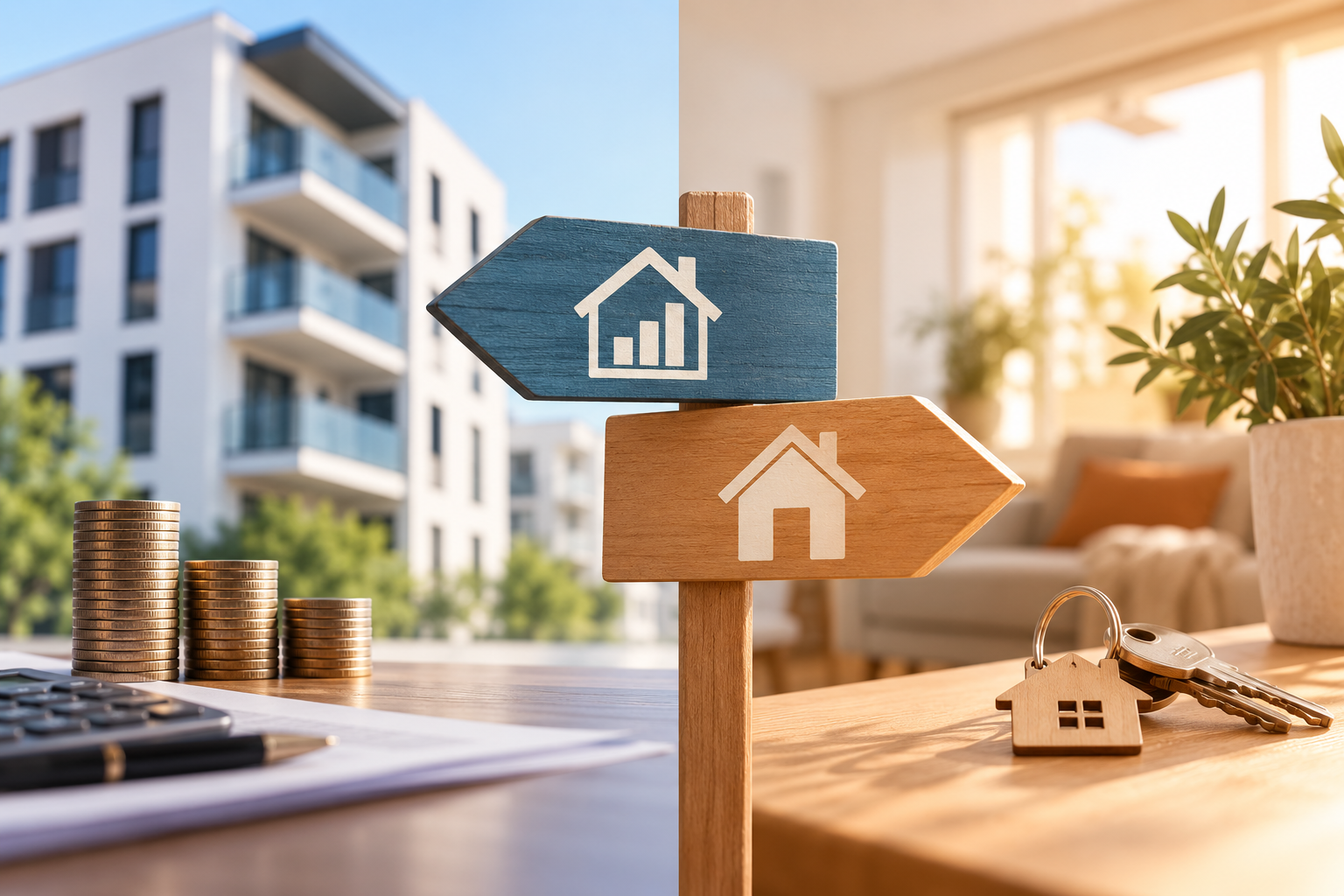 Compradores de vivienda ante la decisión de alquilar o comprar para uso propio